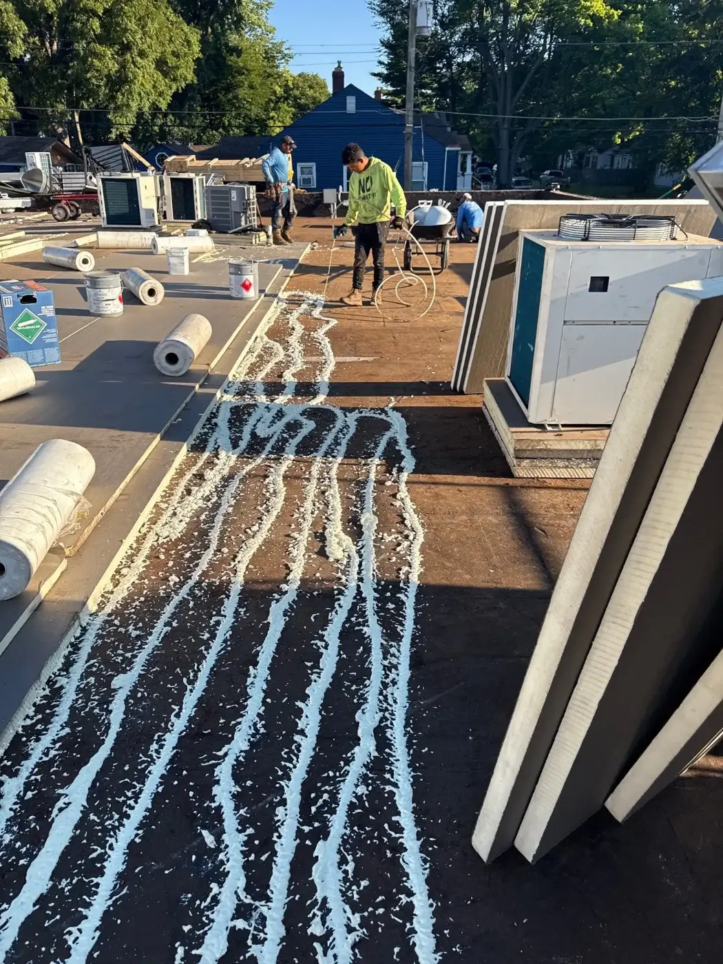 Membrane repair completed in Cedar Lake